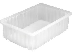 Clear Medium Divider Bin 5"
