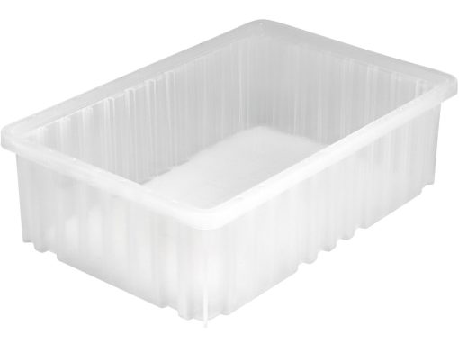 Clear Medium Divider Bin 5"