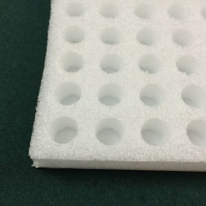 Foam Tray: Cavity Size .75 Diameter