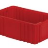 Medium Bin 6" Tall Red