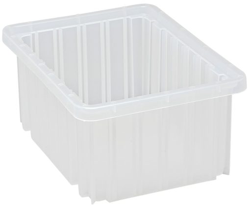 Clear Divider Bin