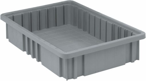 Medium Divider Bin Gray