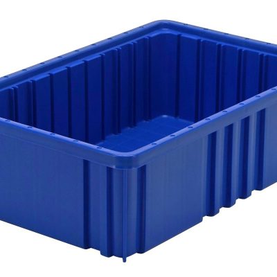 Blue Medium Divider Bin 5"