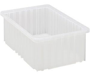 In-Stock Clear 6" Bin