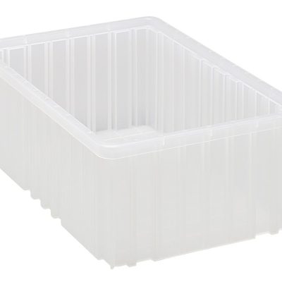 In-Stock Clear 6" Bin