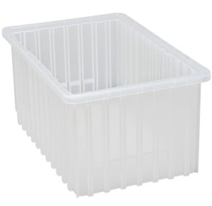 Clear Divider Bin 8" Depth