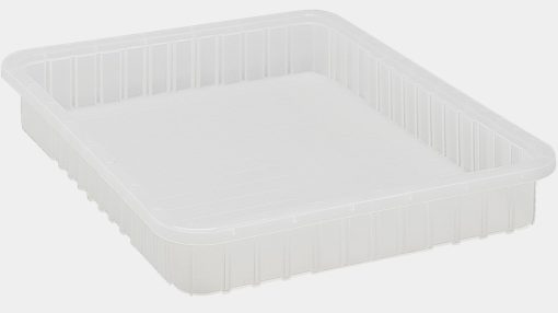 Large Clear Divider Bin