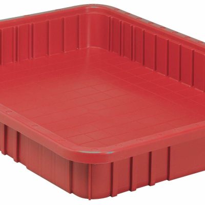 Large Red Divider Bin