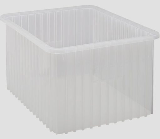 In Stock Large Bin 12" Depth Clear