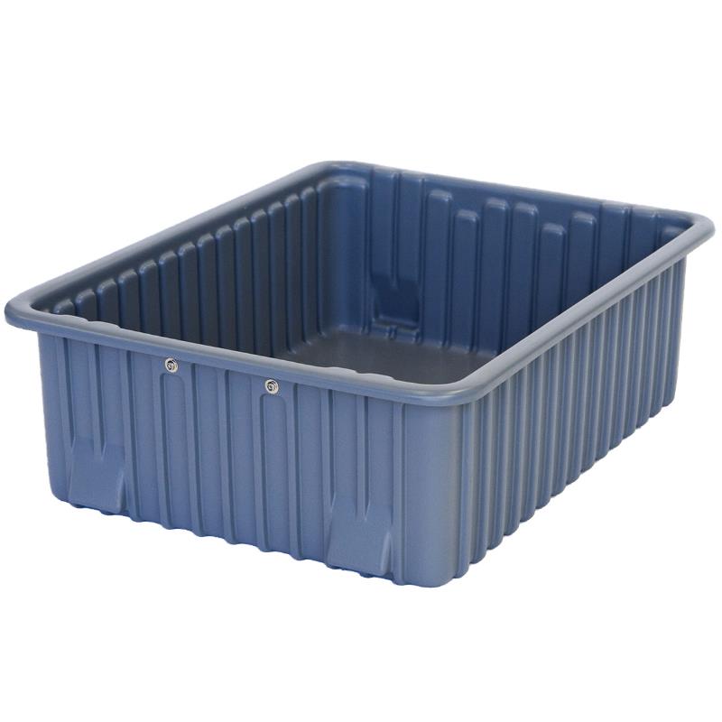 Plastic Bins with Dividers 22.375 X 17.5 X 7 - Engineered Components &  Packaging LLC
