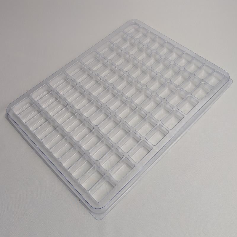 Machine Shop Component Parts Shipping Trays - ECP Plastic Trays