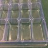 Rectangular Cavity Clear Plastic Trays - 2 X 1.06 X 1.13 - Image 2