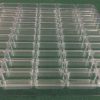 Rectangular Cavity Clear Plastic Trays - 2 X 0.75 X 0.75