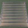 Rectangular Cavity Clear Plastic Trays - 10.75 X 1.13 X 1.13