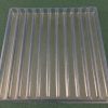 Rectangular Cavity Clear Plastic Trays - 11.25 X 0.75 X 0.75