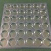 Round Cavity Clear Plastic Trays - 1.63 Diameter X 1