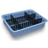 Plastic Bins with Dividers