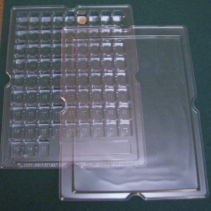 Anti-Static Disposable Shipping Tray .77 X .74 X .40