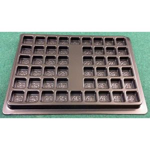 Small Cavity Plastic Trays .525 X .525 X .25