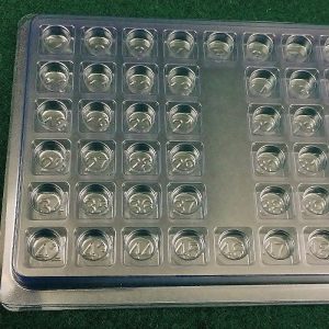 Small Cavity Plastic Trays .525 X .525 X .25