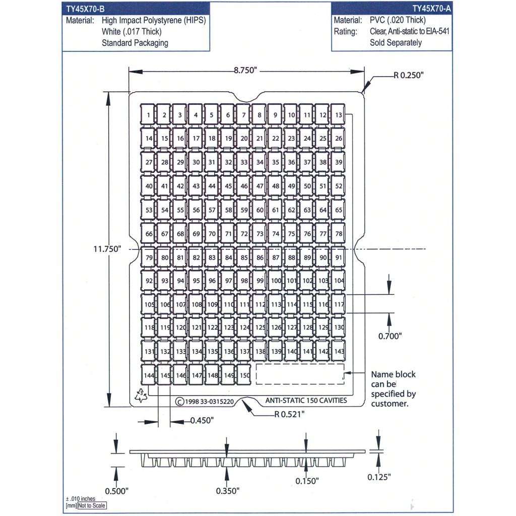 plastic-antistatic-tray-drawing-45x70 - Engineered Components ...