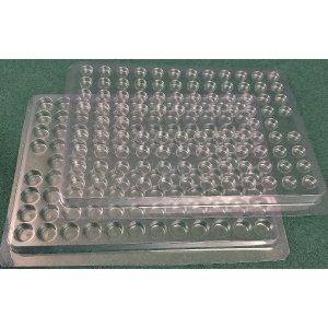 Small Cavity Plastic Trays .375 Diameter X .2