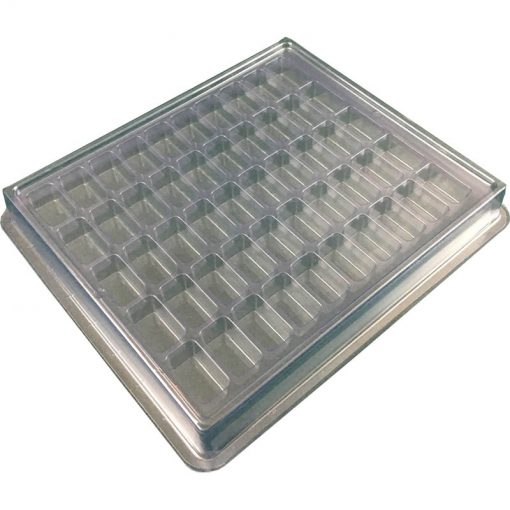 ESD 50 Small Cavity Plastic Trays with Cover
