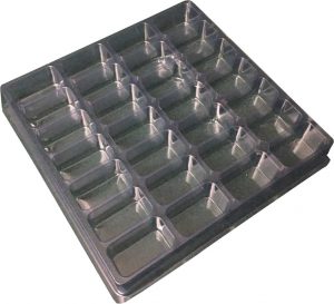 28 Cavity Plastic Tray