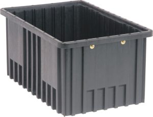 ESD Safe Conductive Divider Bin 8"