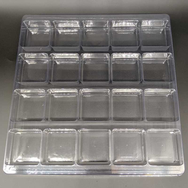 Shipping Plastic Clear Cases with foam2"x2"x2" 