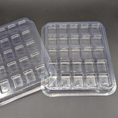 25 Cavity Thermoformed Tray with Lid