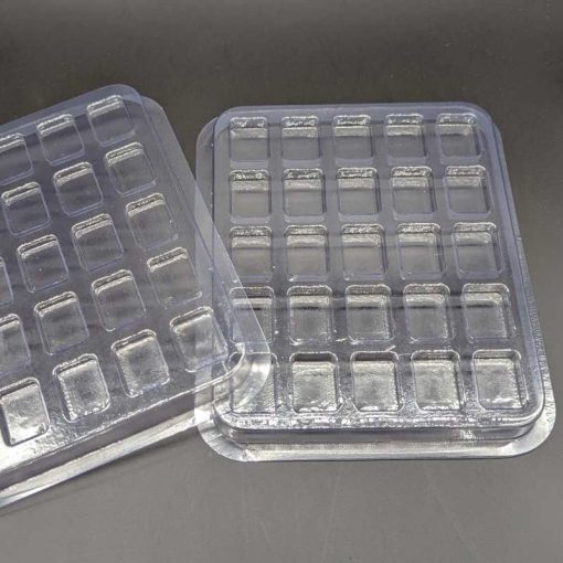 25 Cavity Thermoformed Tray with Lid