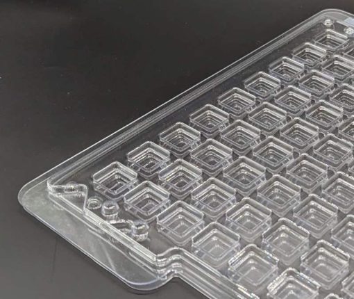 Polycarbonate Tray Stacked