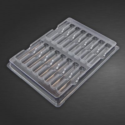 Plastic Tray with 16 Cavities