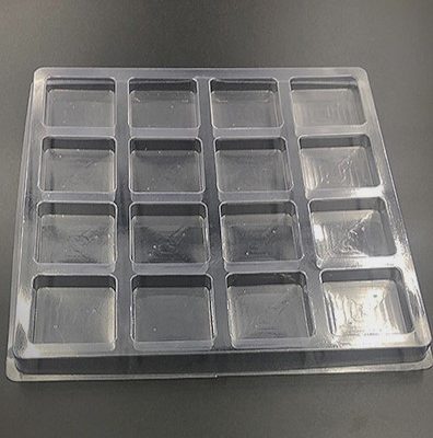 16 Cavity Tray with 2.2" square cavities