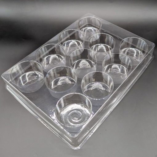 Round Cavity Compartment Tray