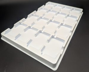 16 Cavity Plastic Shipping Tray
