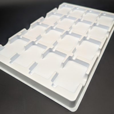 16 Cavity Plastic Shipping Tray