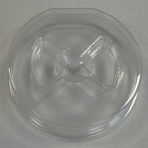 Static Dissipative Optic Tray and Cover for .75"
