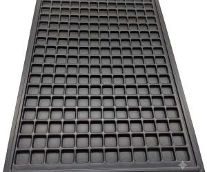 ESD Black Conductive Styrene Trays | Reusable ESD Packaging