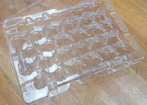 Thermoformed Custom PET Tray Clear